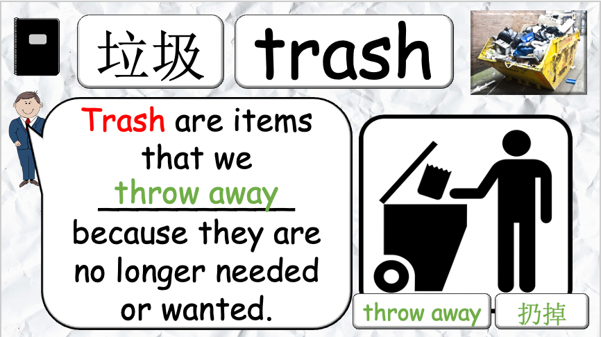 Grade 4-6 - ESL Lesson - Recycling - PowerPoint Lesson