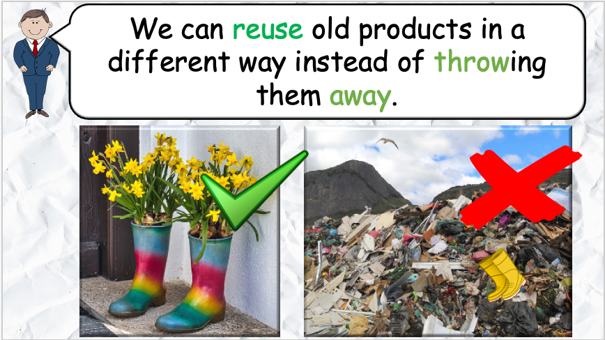 Grade 4-6 - ESL Lesson - Recycling - PowerPoint Lesson