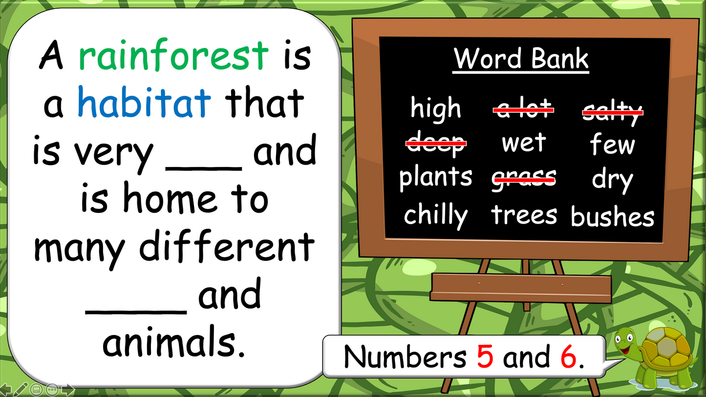 Grade 3-4 - ESL Lesson - Habitats and Wild Animals - Part 1