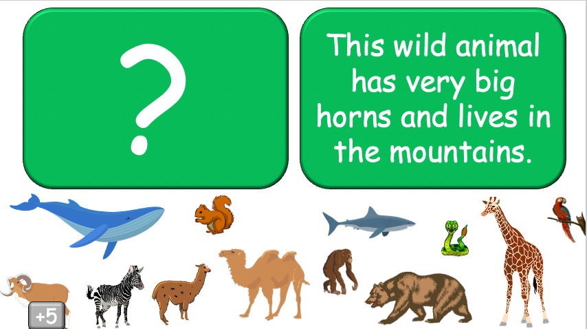 Grade 3-4 - ESL Lesson - Habitats and Wild Animals - Part 2