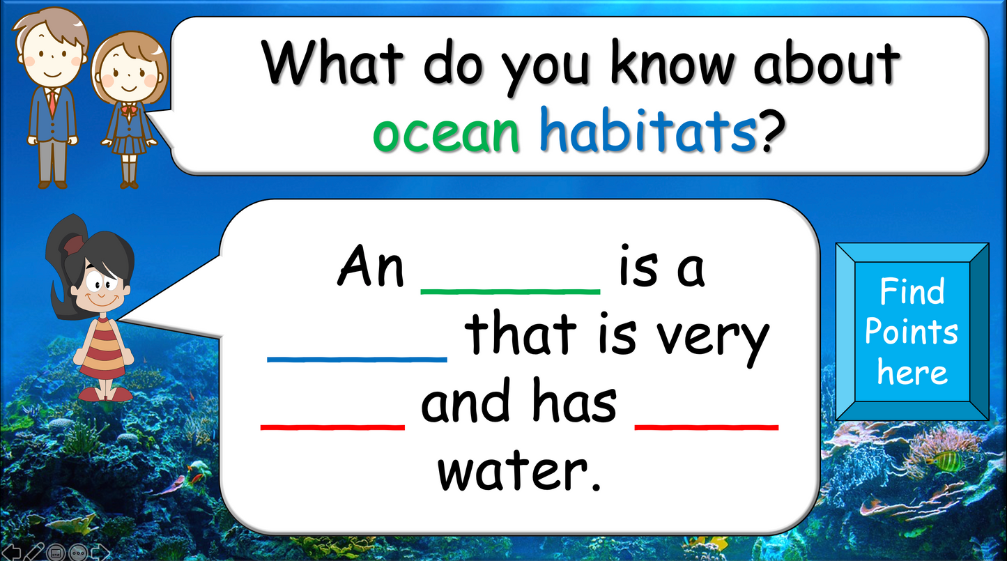Grade 3-4 - ESL Lesson - Habitats and Wild Animals - Part 2