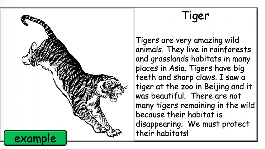 Grade 3-4 - ESL Lesson - Habitats and Wild Animals - Part 2