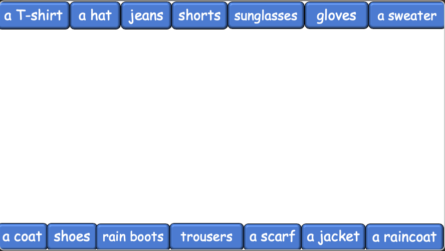 Grade 2-4 - ESL Lesson - Clothing / What are you wearing today? - PowerPoint Lesson
