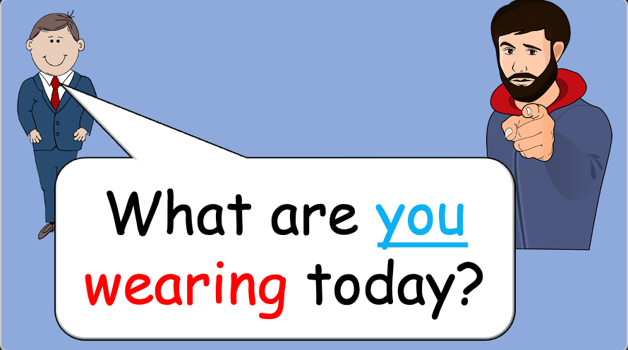 Grade 2-4 - ESL Lesson - Clothing / What are you wearing today? - PowerPoint Lesson