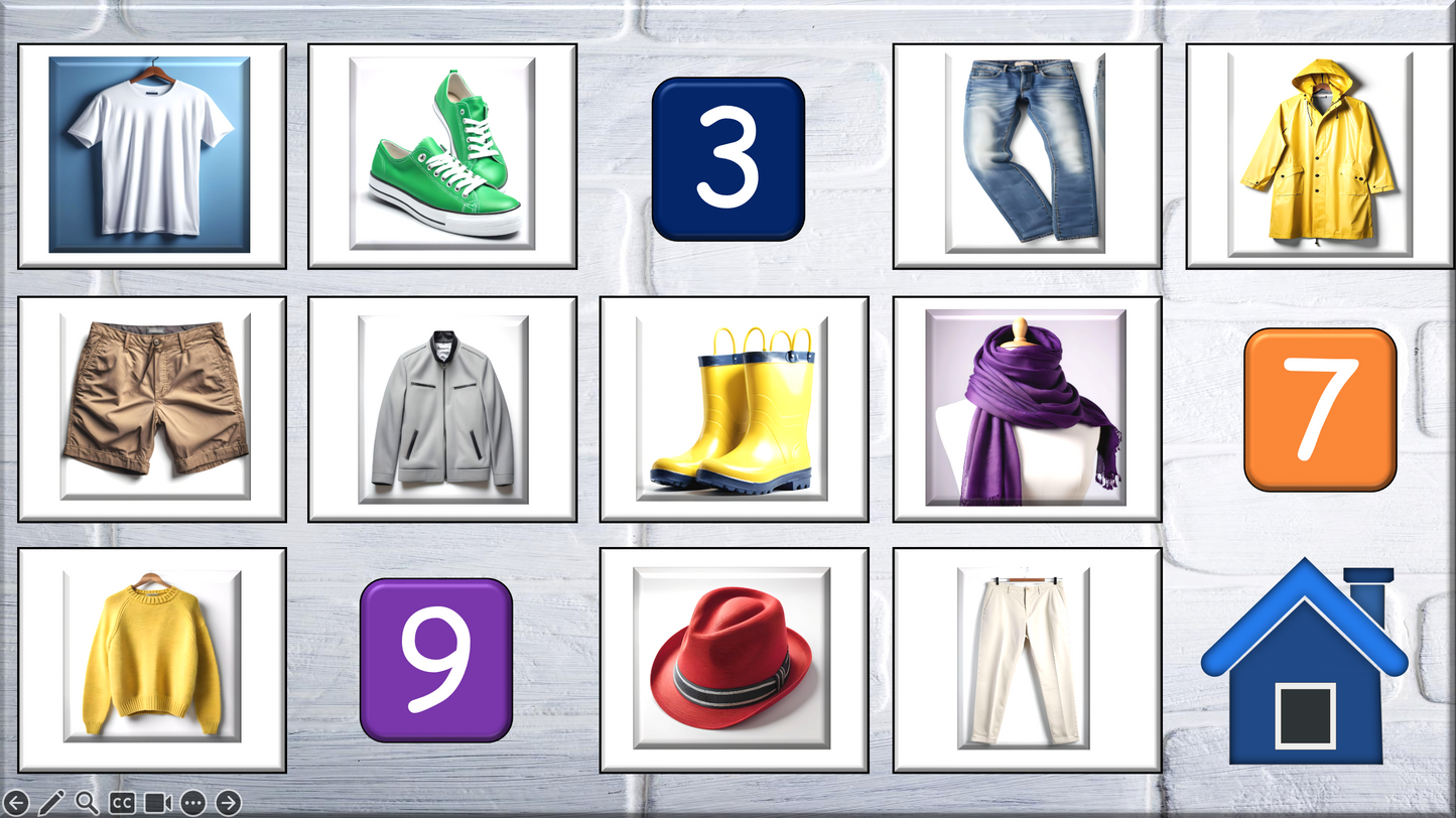 Grade 2-4 - ESL Lesson - Clothing / What are you wearing today? - PowerPoint Lesson