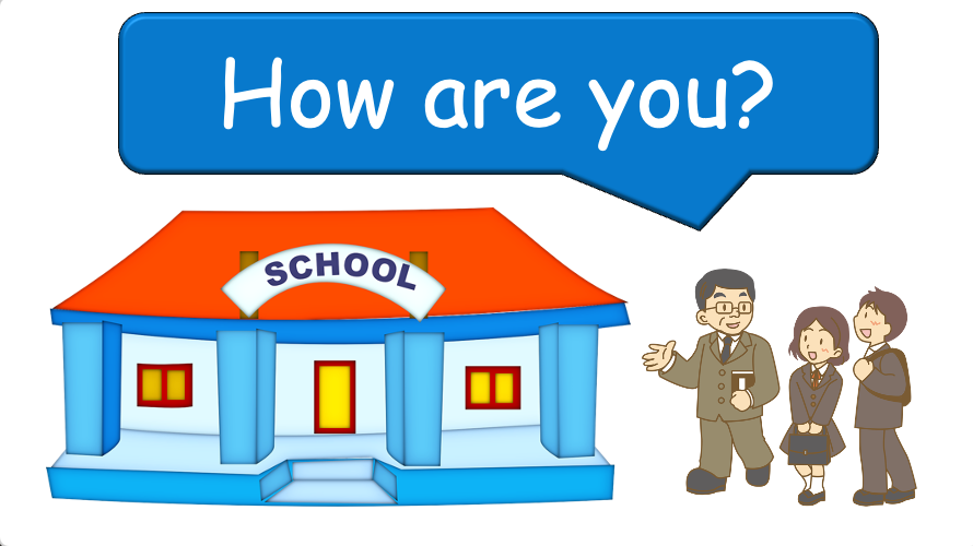 Grade 1 - Semester 1 - Week 01 - First day of school - How are you? - ESL PowerPoint Lesson