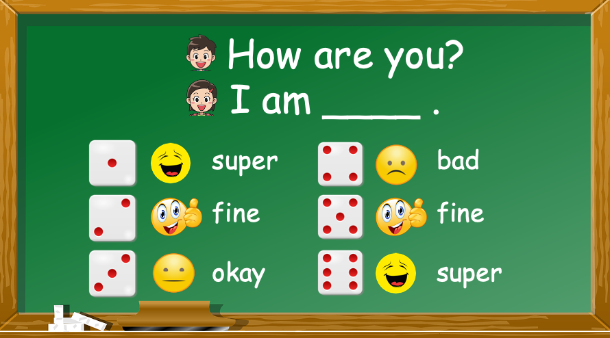 Grade 1 - Semester 1 - Week 01 - First day of school - How are you? - ESL PowerPoint Lesson