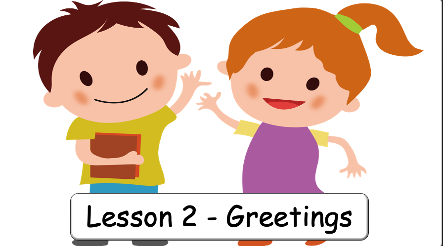 Grade 1 - Semester 1 - Week 02 - Greetings - What is your name? - ESL PowerPoint Lesson