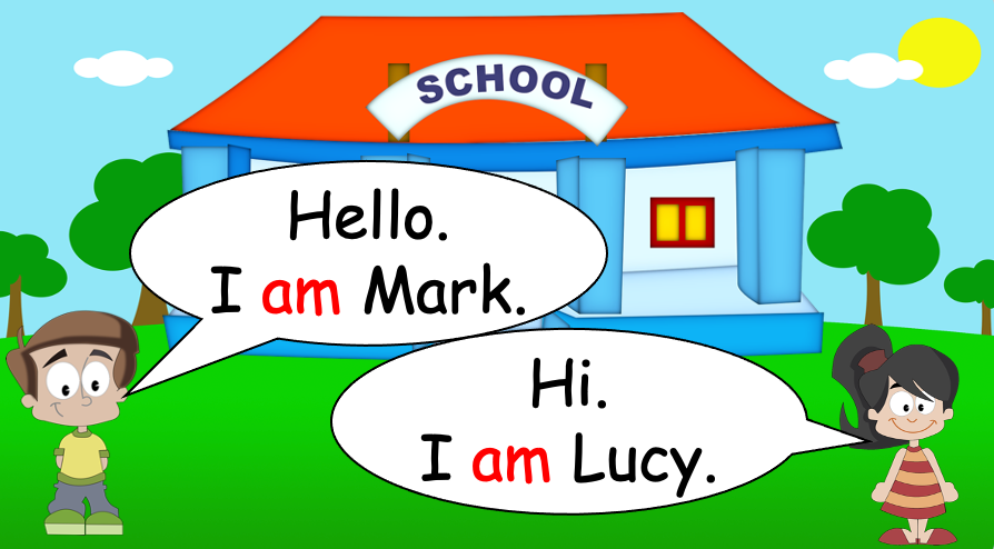 Grade 1 - Semester 1 - Week 02 - Greetings - What is your name? - ESL PowerPoint Lesson