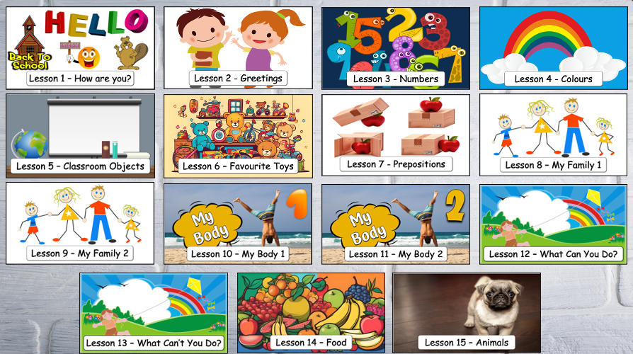 Grade 1 - Semester 1 - Week 08 - My Family 1 - ESL PowerPoint Lesson