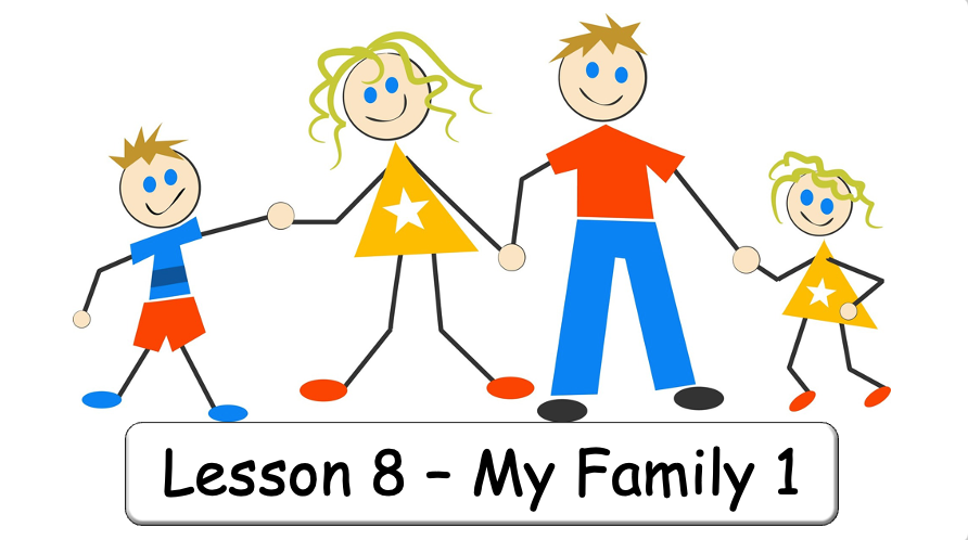Grade 1 - Semester 1 - Week 08 - My Family 1 - ESL PowerPoint Lesson