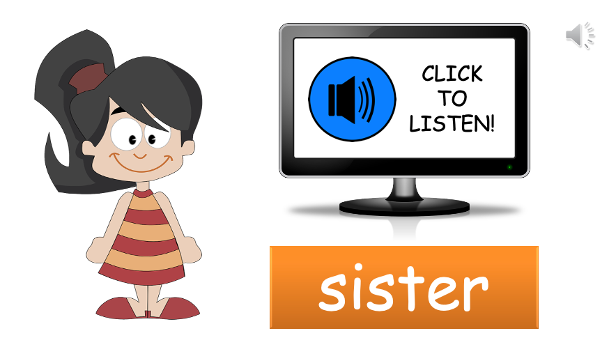 Grade 1 - Semester 1 - Week 08 - My Family 1 - ESL PowerPoint Lesson