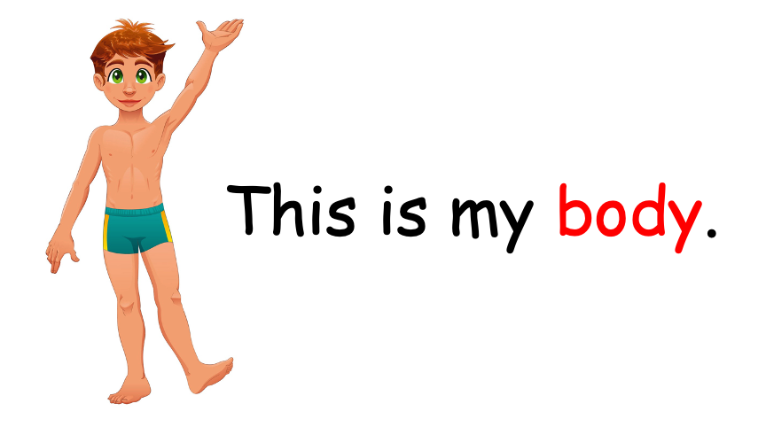 Grade 1 - Semester 1 - Week 10 - My Body 1 - ESL PowerPoint Lesson