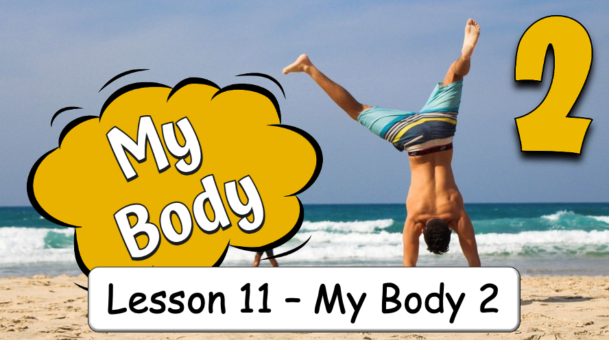 Grade 1 - Semester 1 - Week 11 - My Body 2 - ESL PowerPoint Lesson