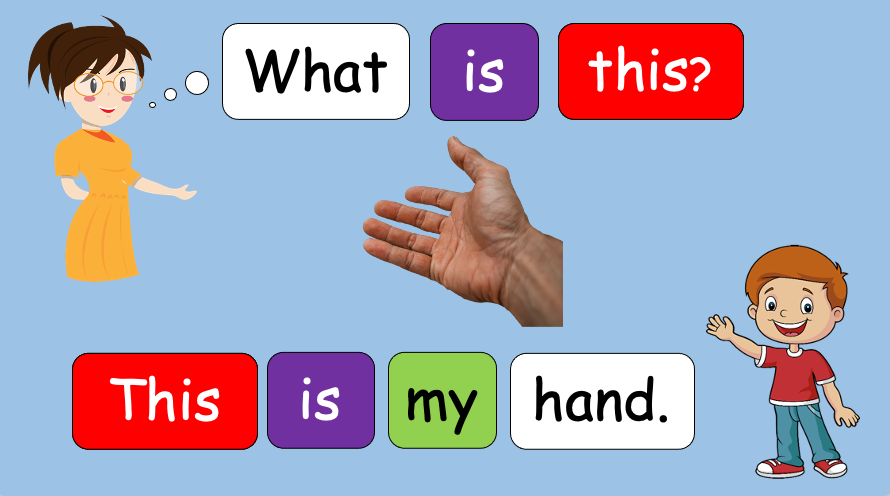 Grade 1 - Semester 1 - Week 11 - My Body 2 - ESL PowerPoint Lesson