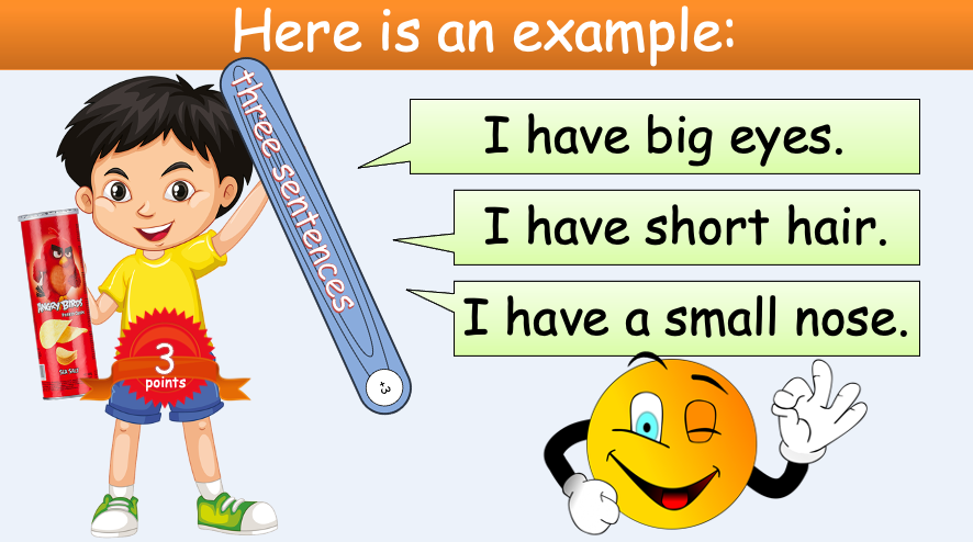 Grade 1 - Semester 1 - Week 11 - My Body 2 - ESL PowerPoint Lesson