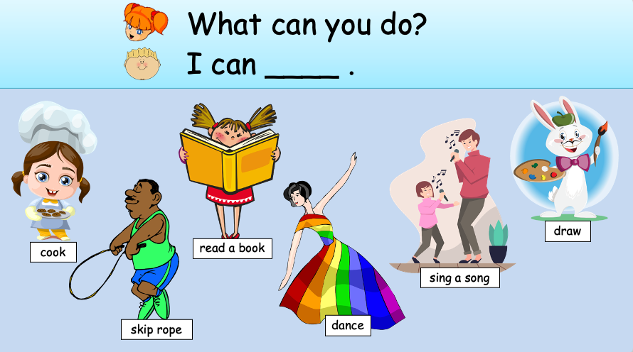 Grade 1 - Semester 1 - Week 13 - What can't you do? - ESL PowerPoint Lesson