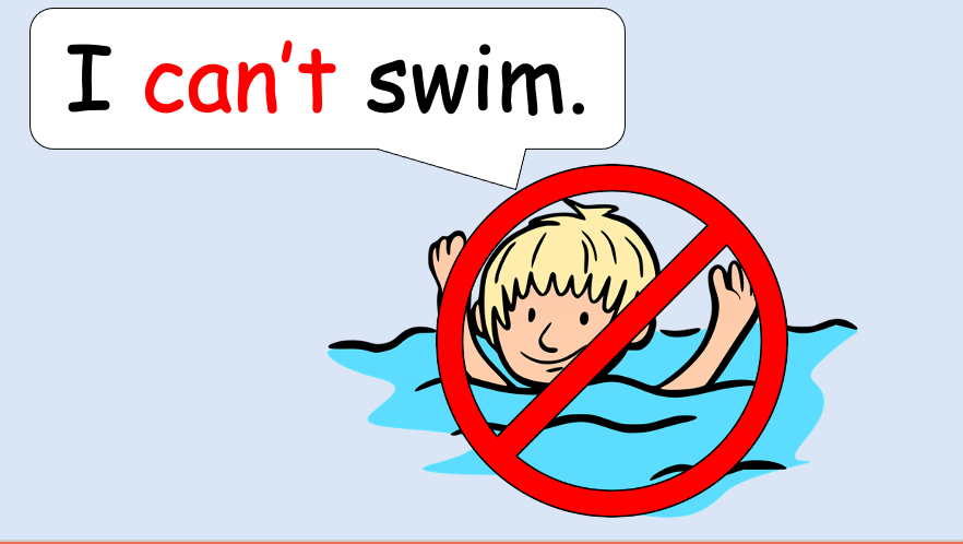 Grade 1 - Semester 1 - Week 13 - What can't you do? - ESL PowerPoint Lesson