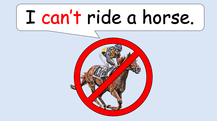 Grade 1 - Semester 1 - Week 13 - What can't you do? - ESL PowerPoint Lesson