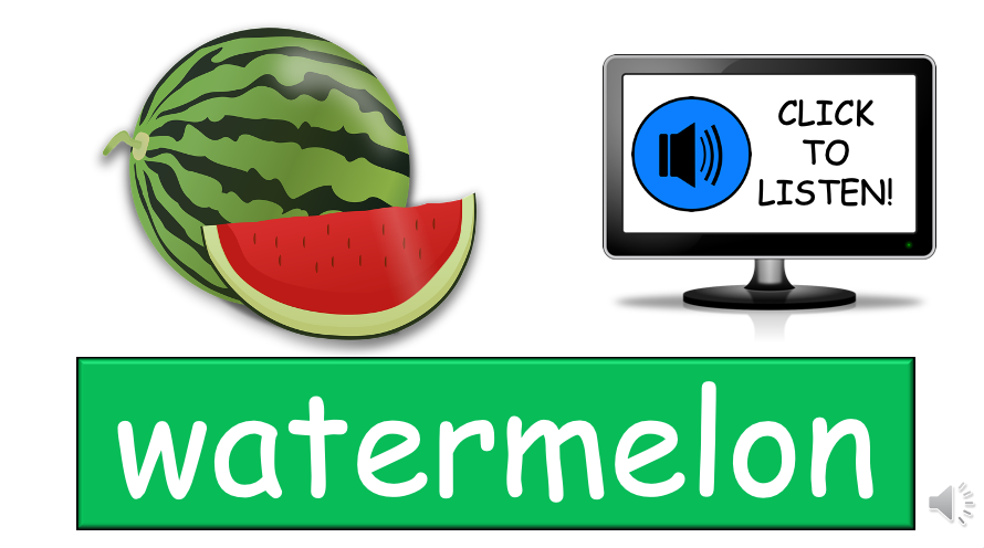 Grade 1 - Semester 1 - Week 14 - Food - ESL PowerPoint Lesson