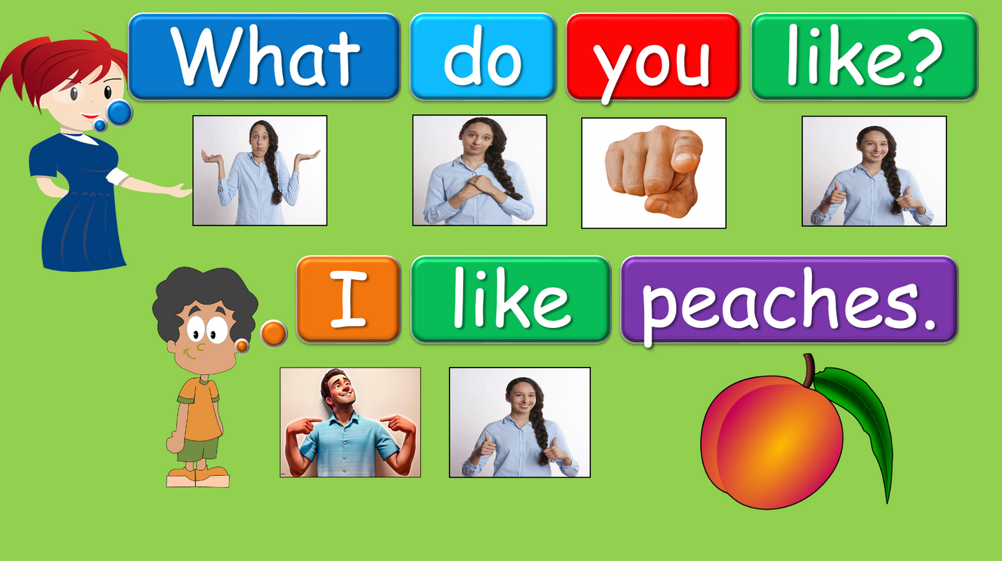 Grade 1 - Semester 1 - Week 14 - Food - ESL PowerPoint Lesson