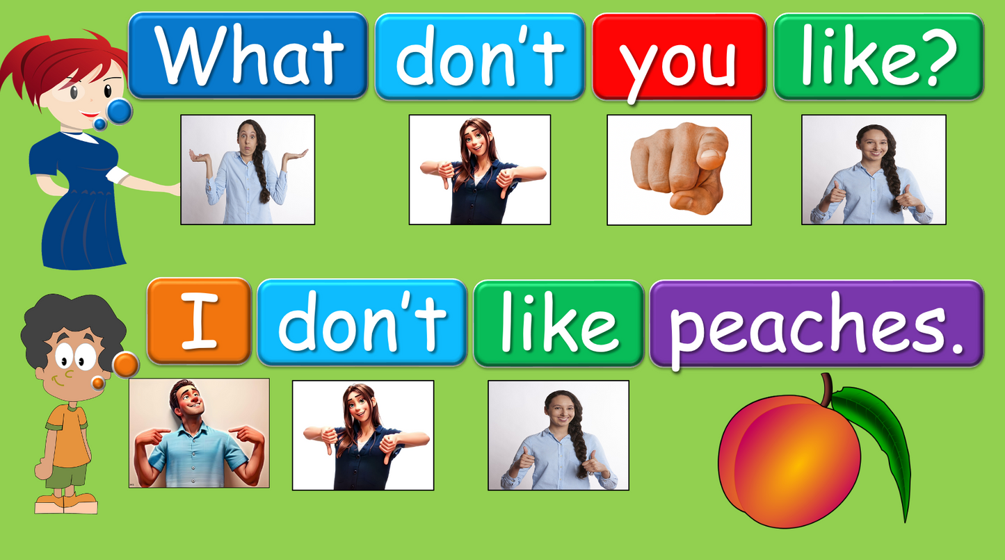 Grade 1 - Semester 1 - Week 14 - Food - ESL PowerPoint Lesson