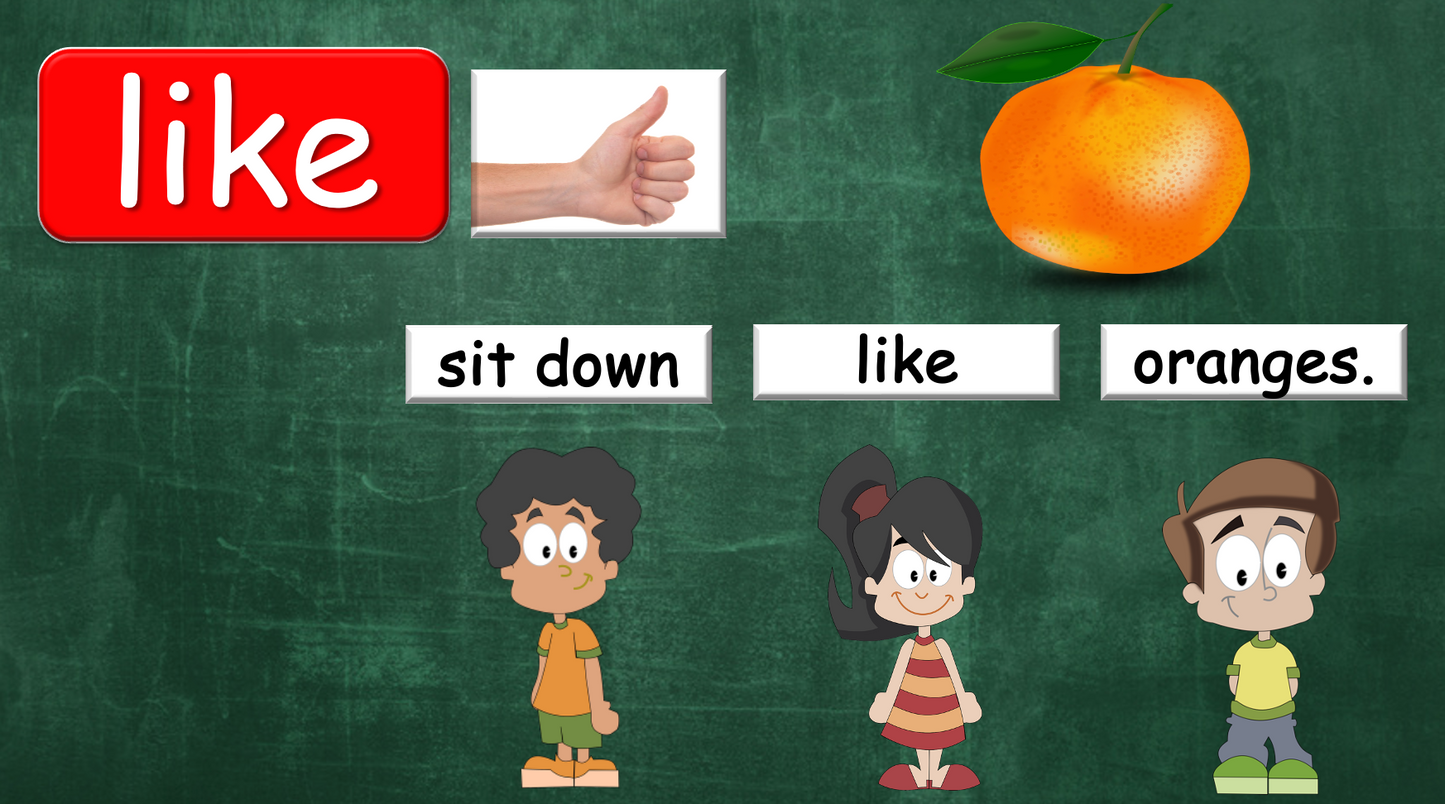 Grade 1 - Semester 1 - Week 14 - Food - ESL PowerPoint Lesson