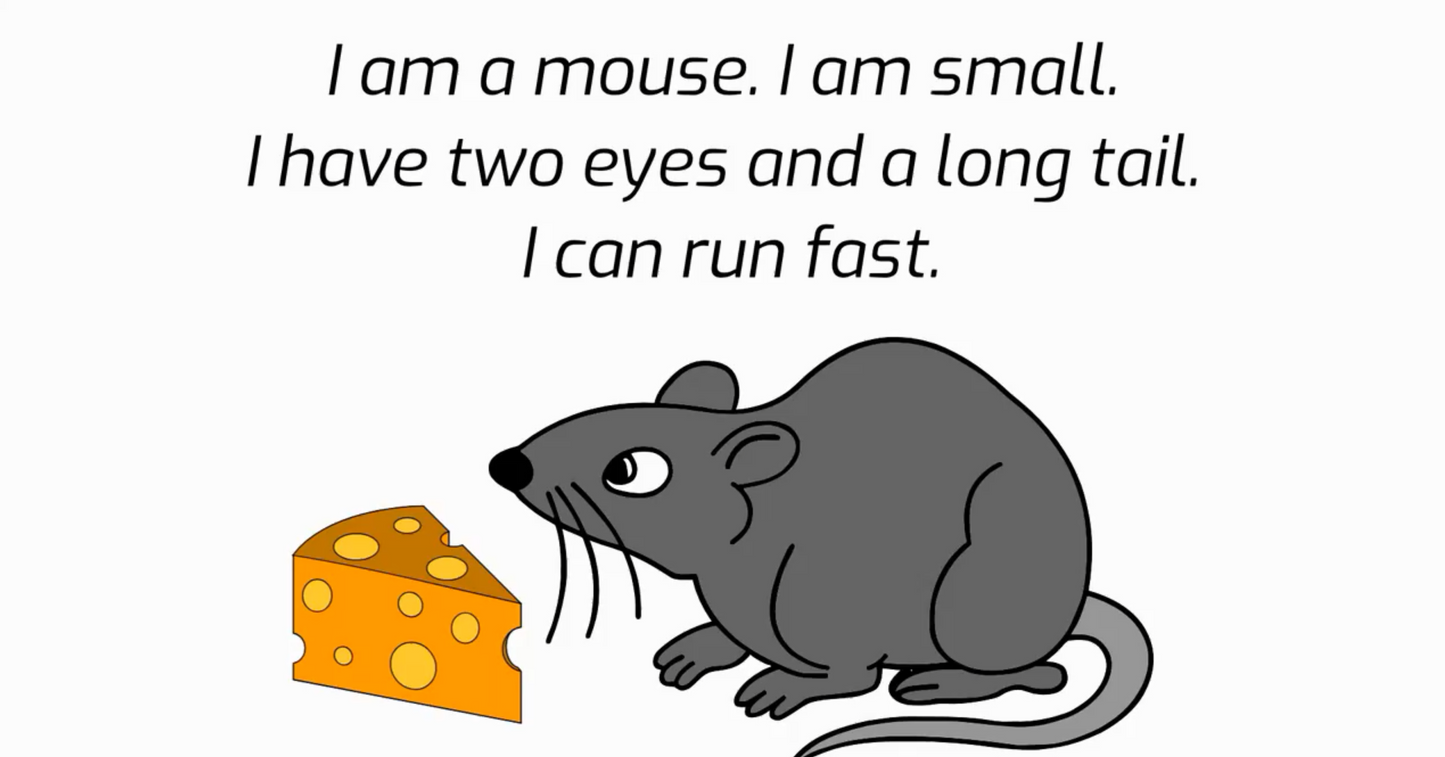 Grade 1 - Semester 1 - Week 15 - Animals - ESL PowerPoint Lesson