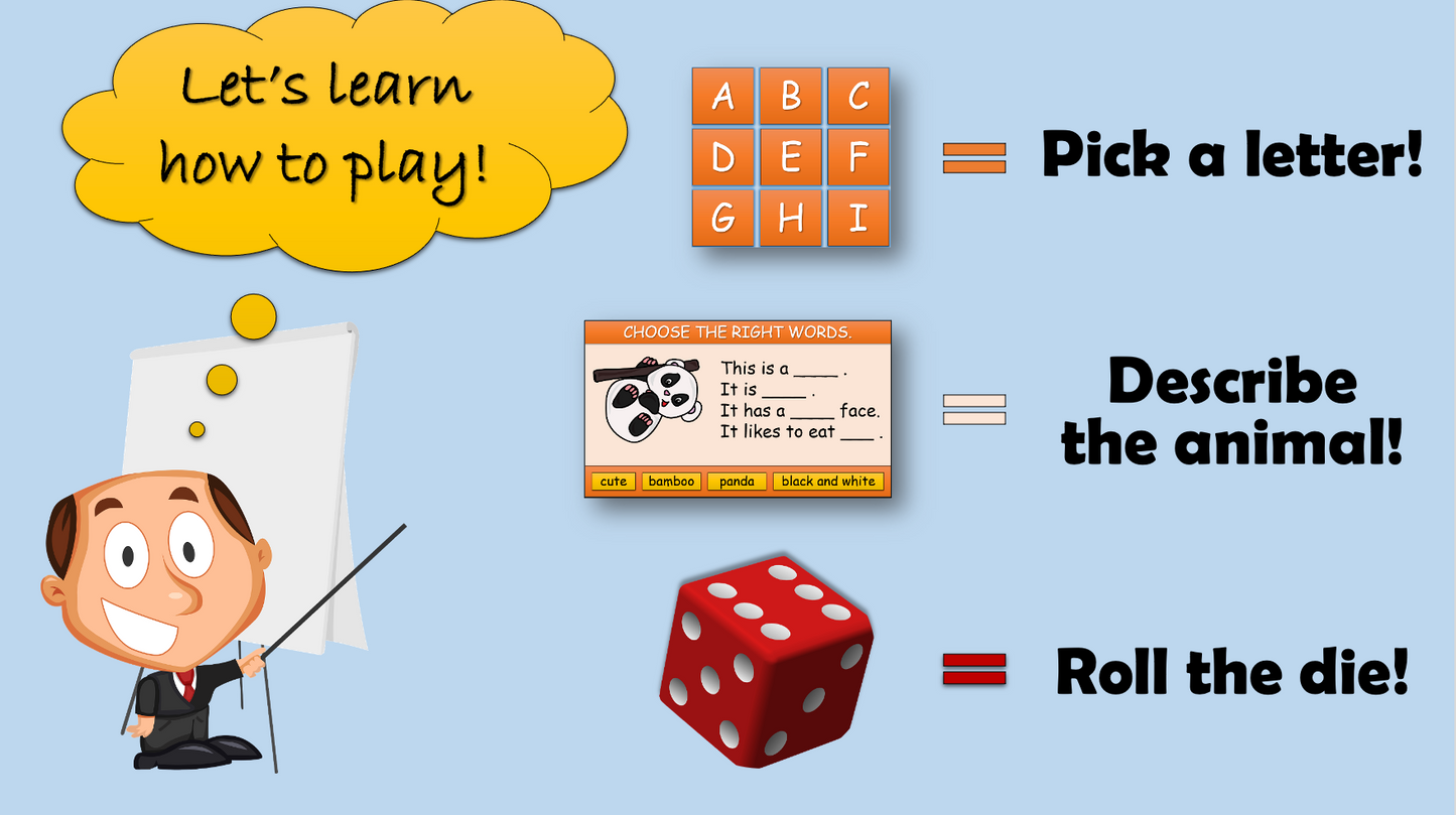 Grade 1 - Semester 1 - Week 15 - Animals - ESL PowerPoint Lesson