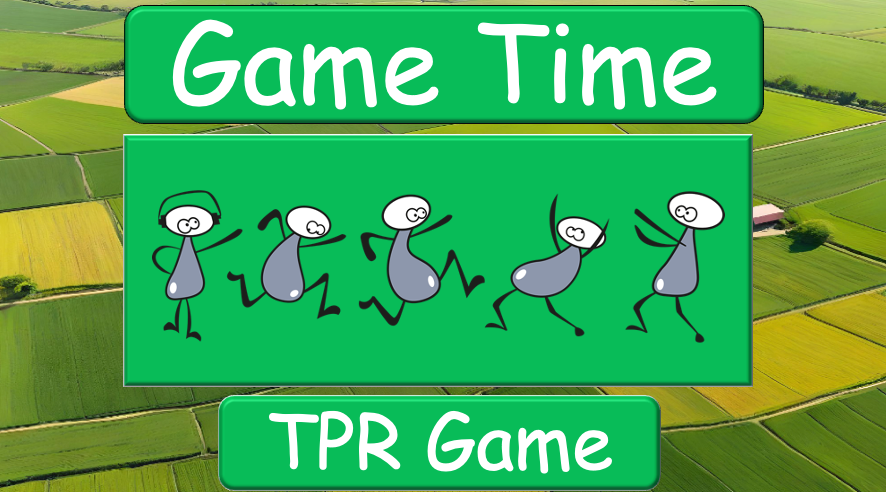 Grade 1-3 - ESL Lesson - On the Farm - Verbs - Third Person Singular - PowerPoint Lesson