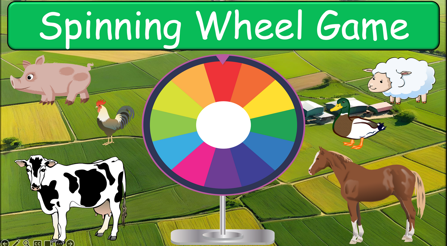 Grade 1-3 - ESL Lesson - On the Farm - Verbs - Third Person Singular - PowerPoint Lesson