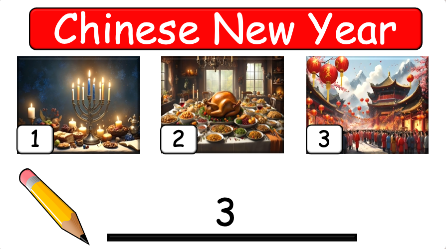 Grade 2-3 (or 1) - ESL Lesson - Festivals of the Year - Part 1 - PowerPoint Lesson