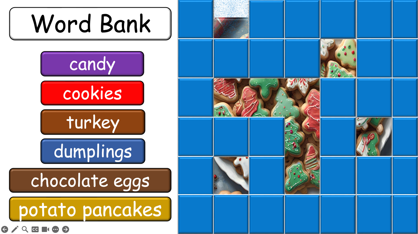 Grade 2-3 (or 1) - ESL Lesson - Festivals of the Year - Part 2 - Food - PowerPoint Lesson