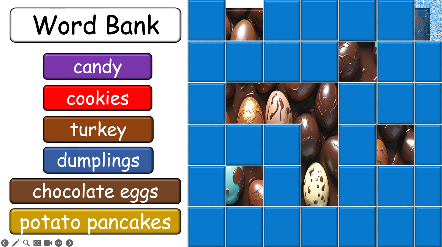 Grade 2-3 (or 1) - ESL Lesson - Festivals of the Year - Part 2 - Food - PowerPoint Lesson