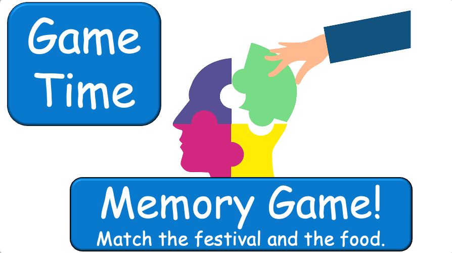 Grade 2-3 (or 1) - ESL Lesson - Festivals of the Year - Part 2 - Food - PowerPoint Lesson