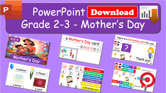 Grade 2-3 - ESL Lesson - Mother's Day