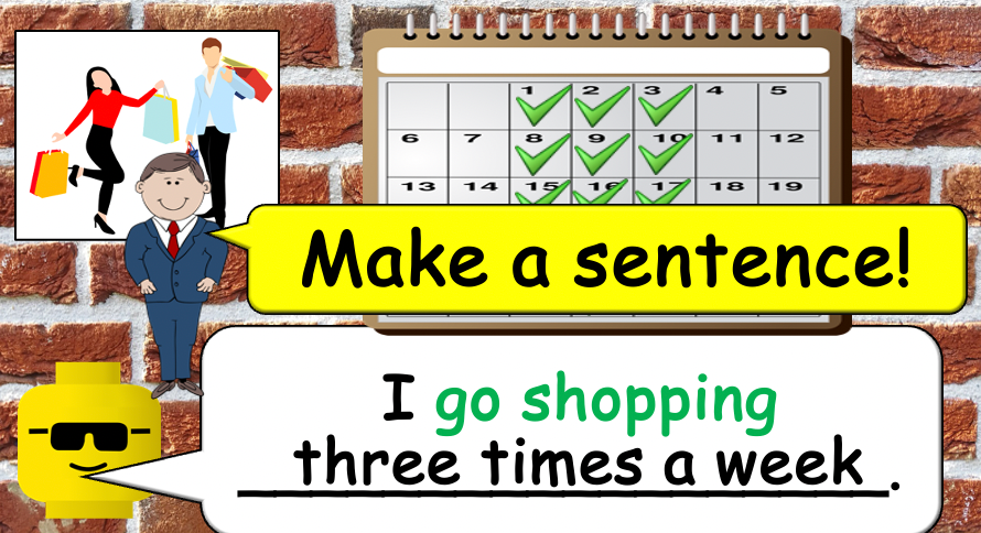 Grade 4 - ESL Lesson - How often? - PowerPoint Lesson