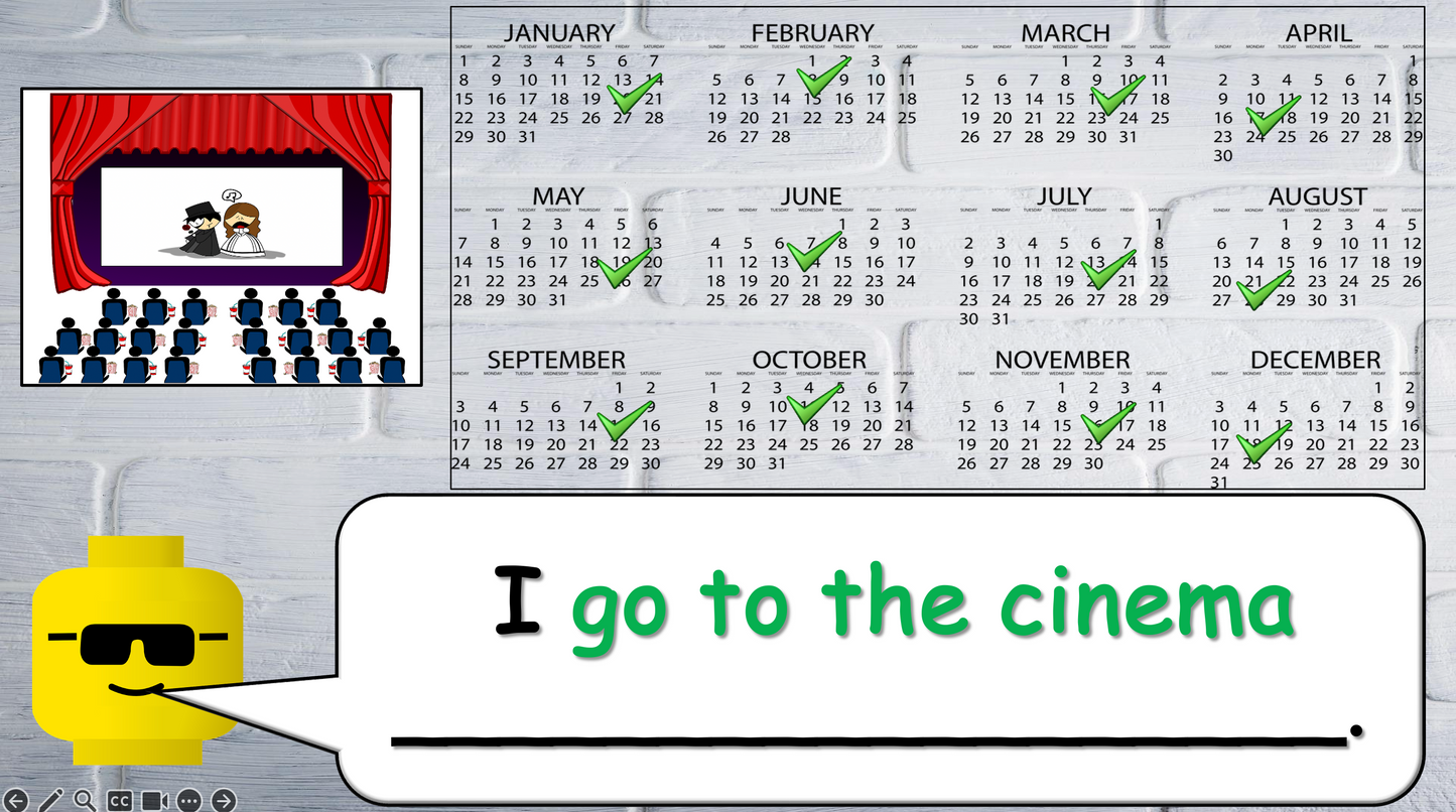 Grade 4 - ESL Lesson - How often? - PowerPoint Lesson