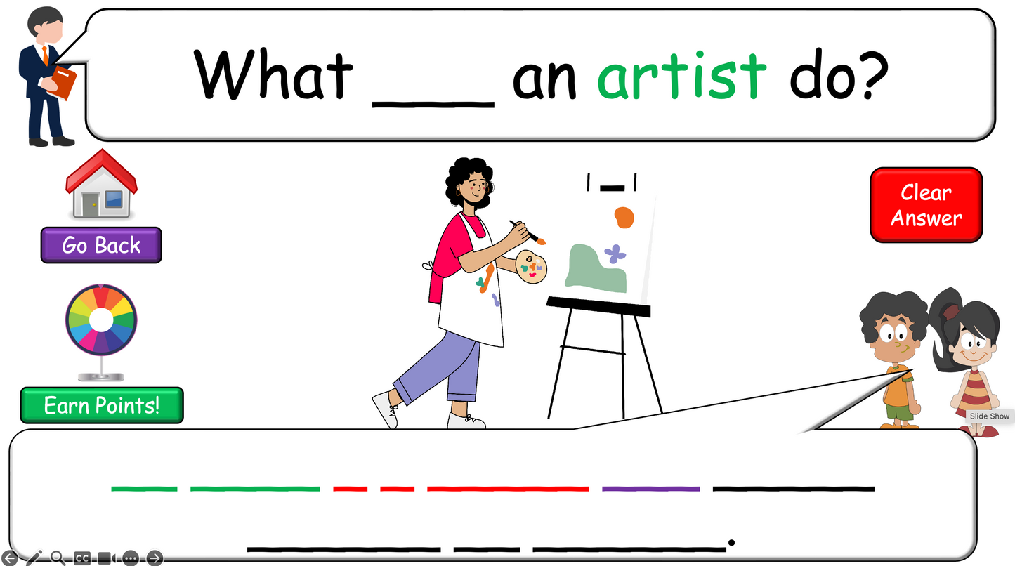 Grade 4-5 - ESL Lesson - Jobs - Part 3 - What do you want to be? - PowerPoint Lesson