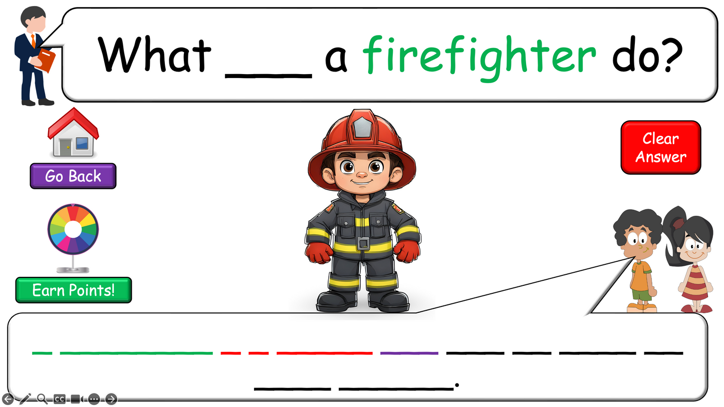 Grade 4-5 - ESL Lesson - Jobs - Part 3 - What do you want to be? - PowerPoint Lesson