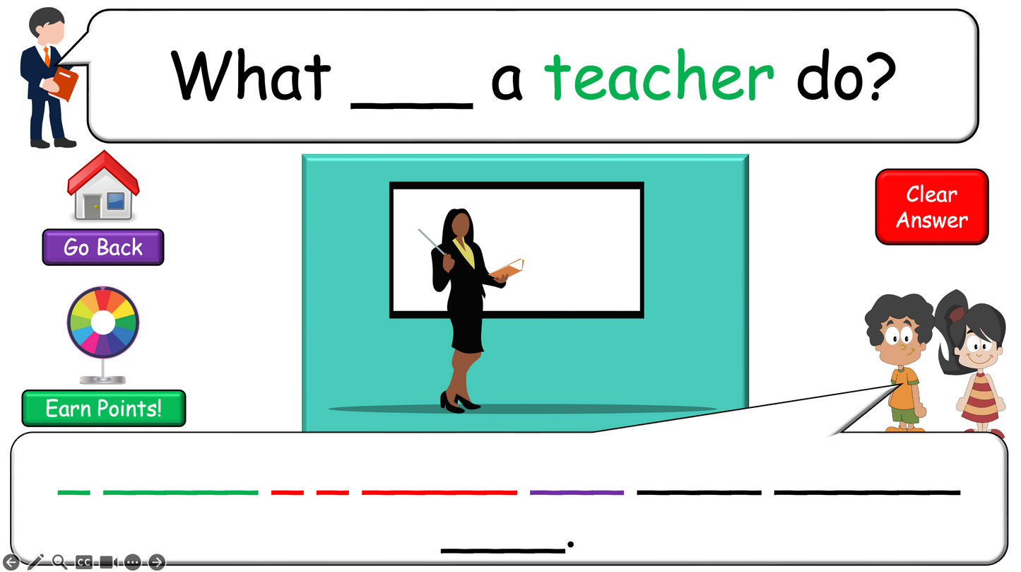 Grade 4-5 - ESL Lesson - Jobs - Part 3 - What do you want to be? - PowerPoint Lesson