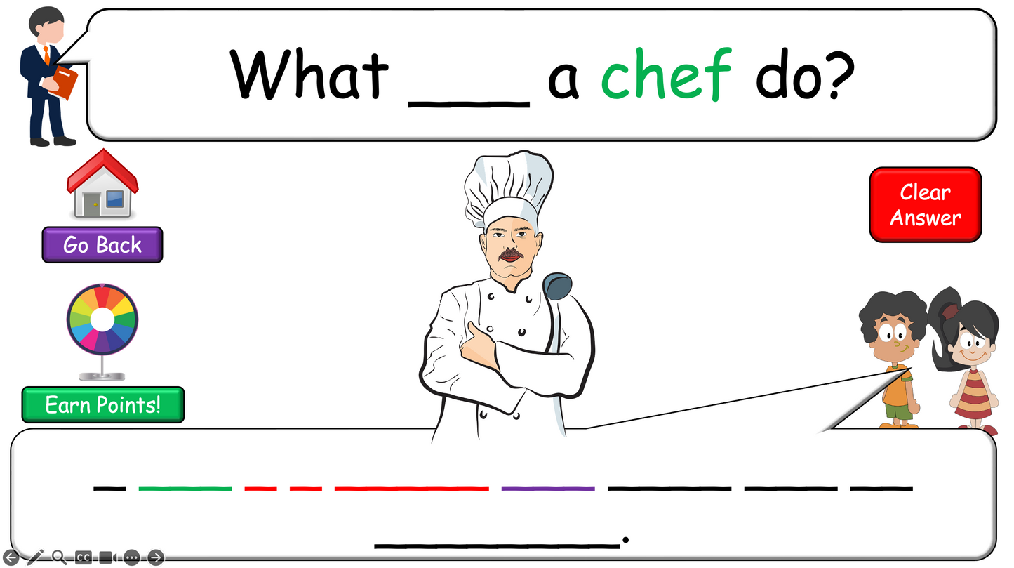 Grade 4-5 - ESL Lesson - Jobs - Part 3 - What do you want to be? - PowerPoint Lesson