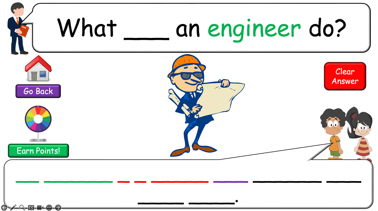 Grade 4-5 - ESL Lesson - Jobs - Part 3 - What do you want to be? - PowerPoint Lesson