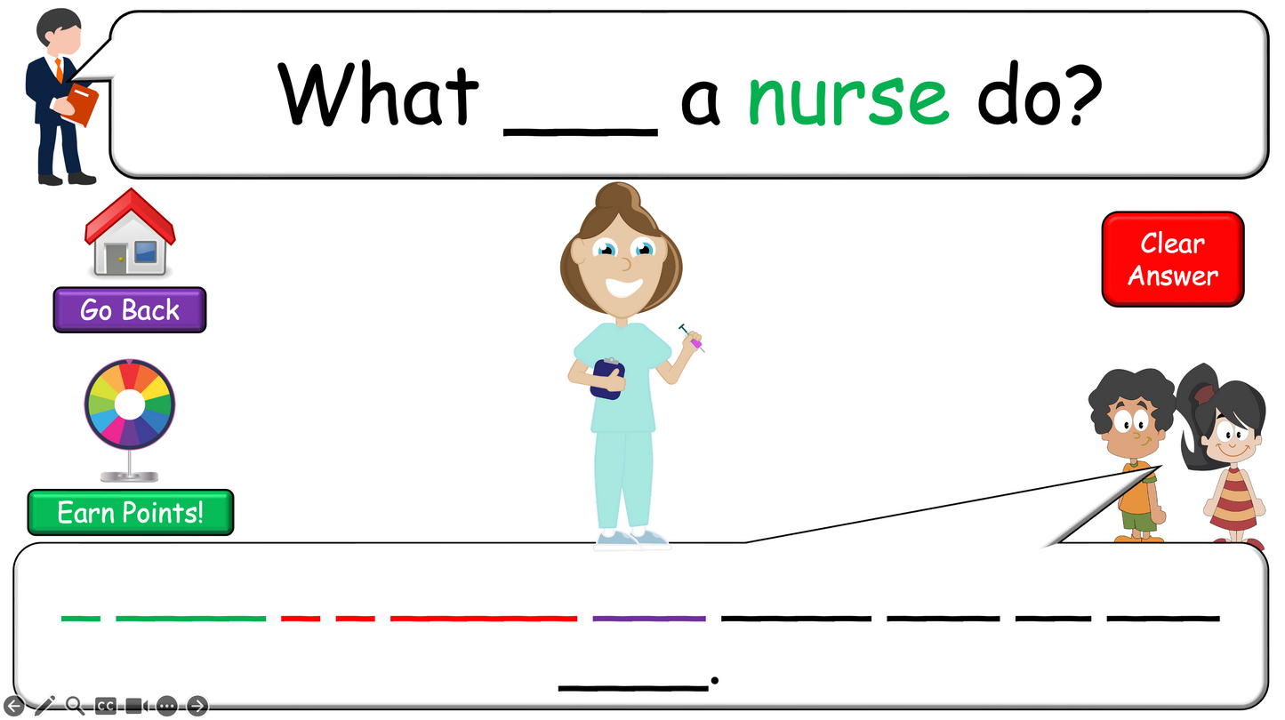 Grade 4-5 - ESL Lesson - Jobs - Part 3 - What do you want to be? - PowerPoint Lesson