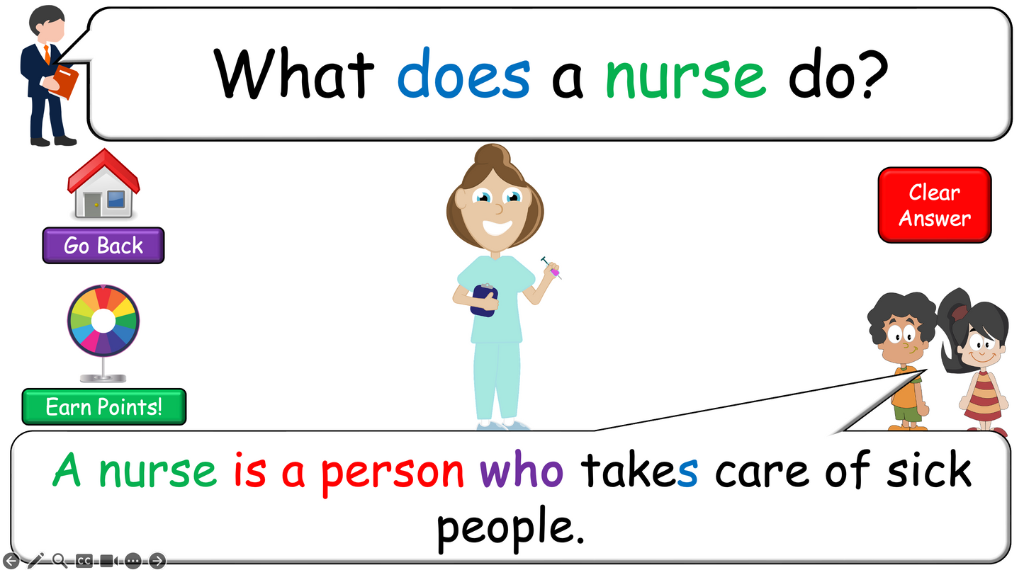 Grade 4-5 - ESL Lesson - Jobs - Part 3 - What do you want to be? - PowerPoint Lesson