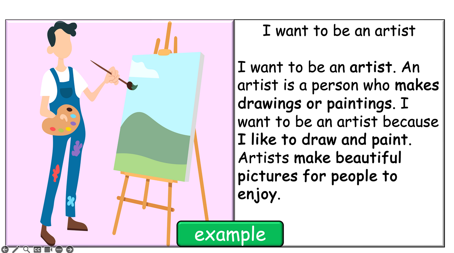 Grade 4-5 - ESL Lesson - Jobs - Part 3 - What do you want to be? - PowerPoint Lesson