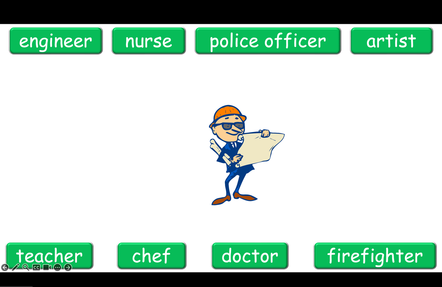 Grade 4-5 - ESL Lesson - Jobs - Part 1 - (his/her/their) - PowerPoint Lesson