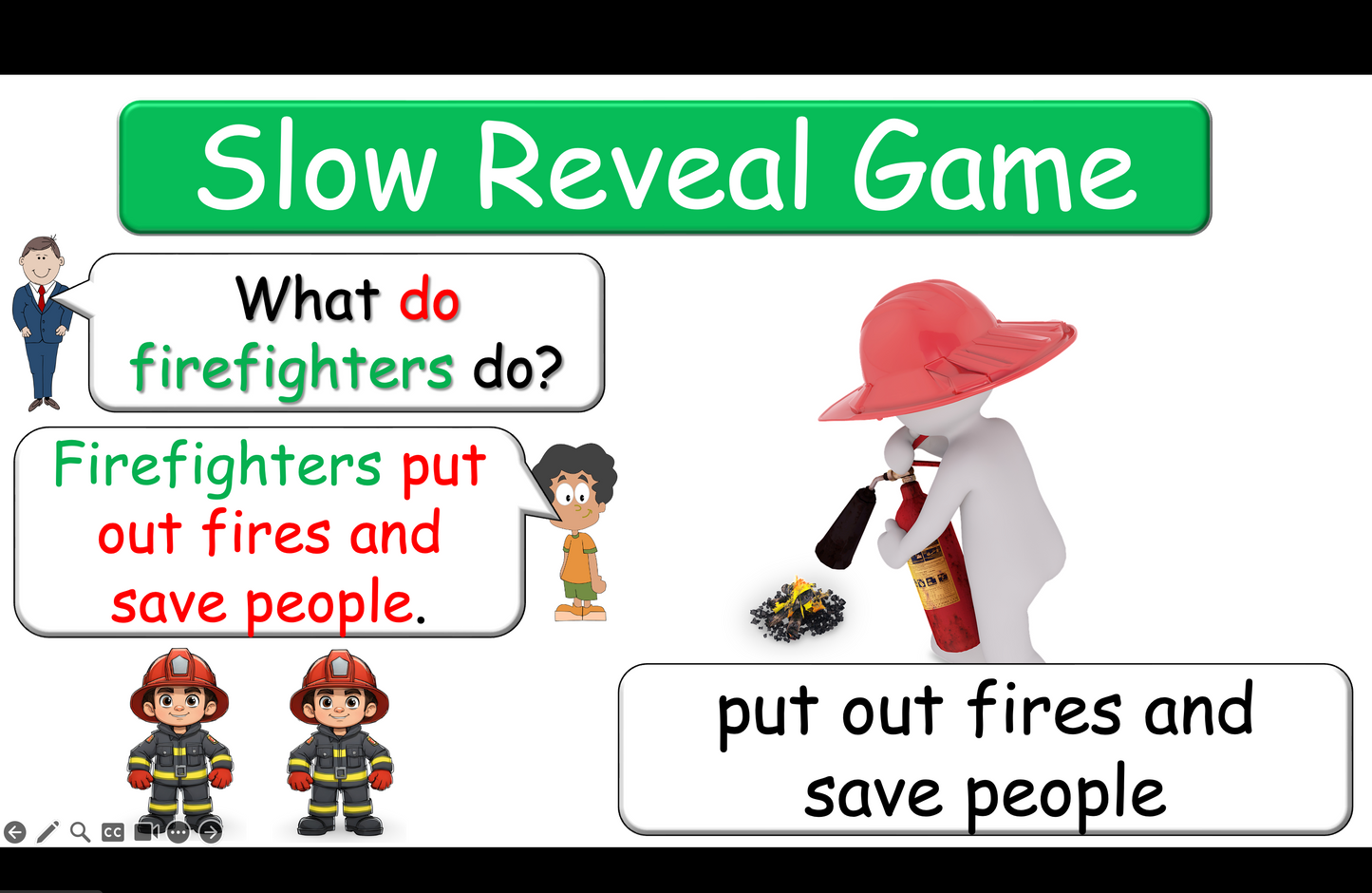 Grade 4-5 - ESL Lesson - Jobs - Part 2 - Using do/does and verbs - PowerPoint Lesson