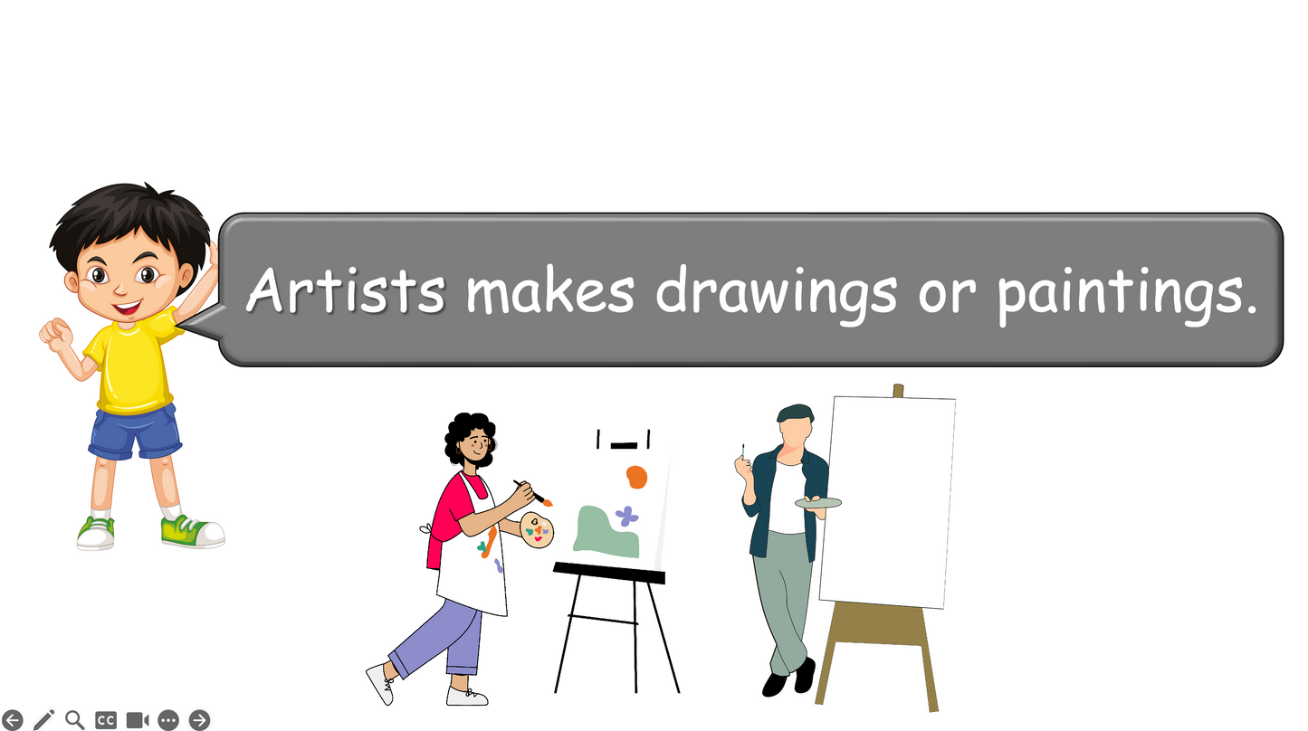 Grade 4-5 - ESL Lesson - Jobs - Part 1, 2, and 3 - COMBO Bundle DEAL - 3 PowerPoints