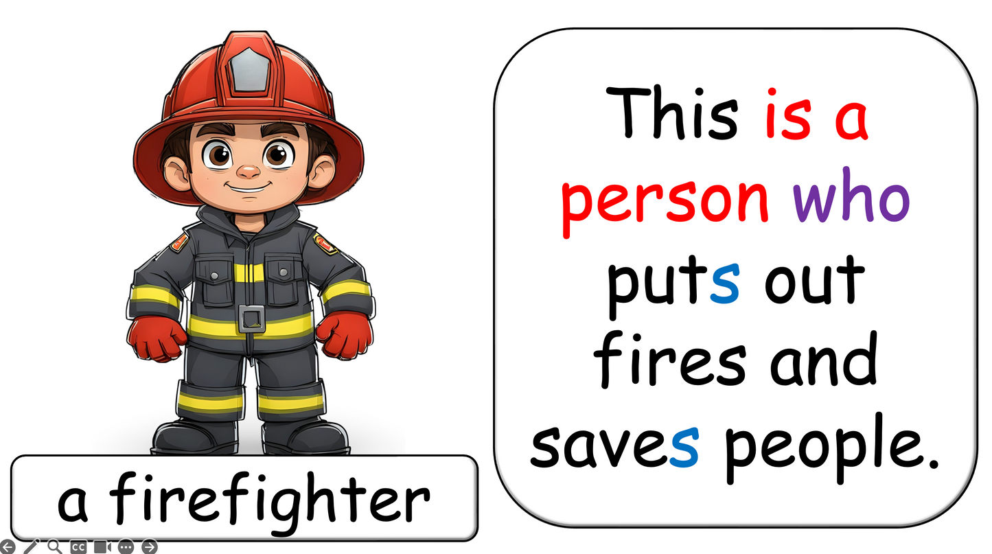 Grade 4-5 - ESL Lesson - Jobs - Part 1, 2, and 3 - COMBO Bundle DEAL - 3 PowerPoints